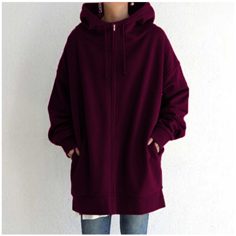 Women's Oversized Fuzzy Hoodie