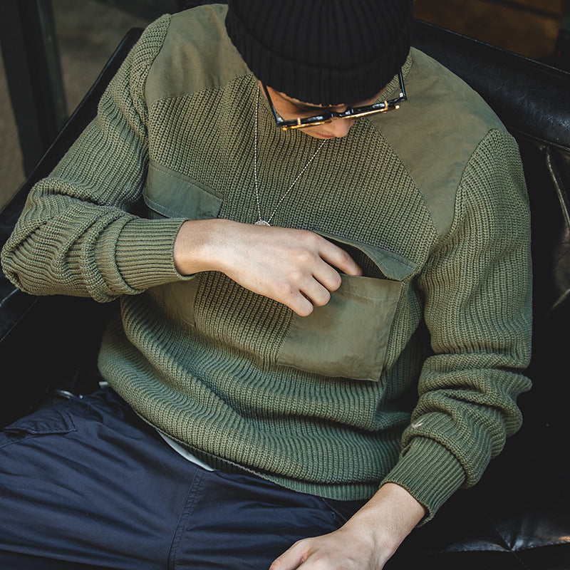 Men's Retro Commando Style Sweater