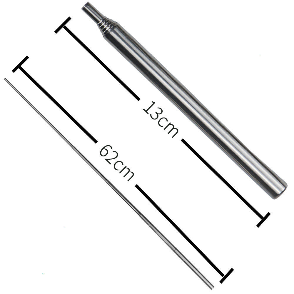 Outdoor Stainless Steel Retractable Fire Blowing Tube