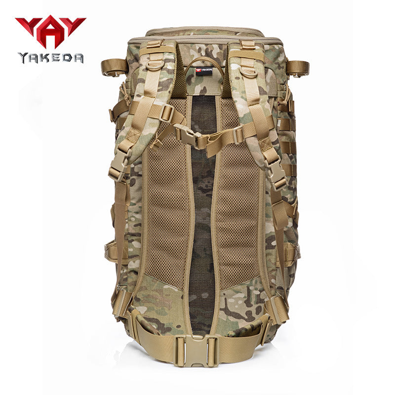 Tactical Army Camouflage Double Shoulder MOLLE Backpack