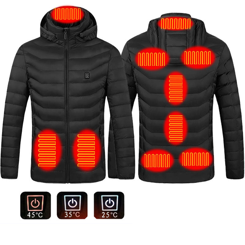 Unisex Heated And Padded Winter Jacket