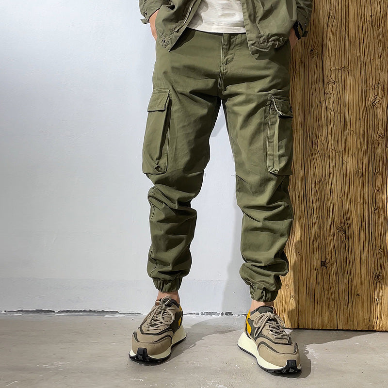 Men's Military Style Cargo Joggers