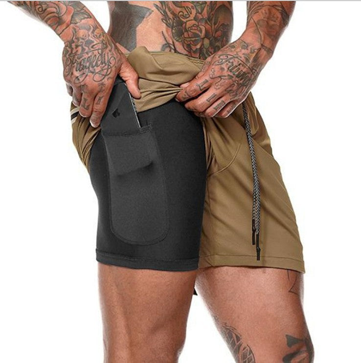 Men's Multi-Pocket Training Shorts