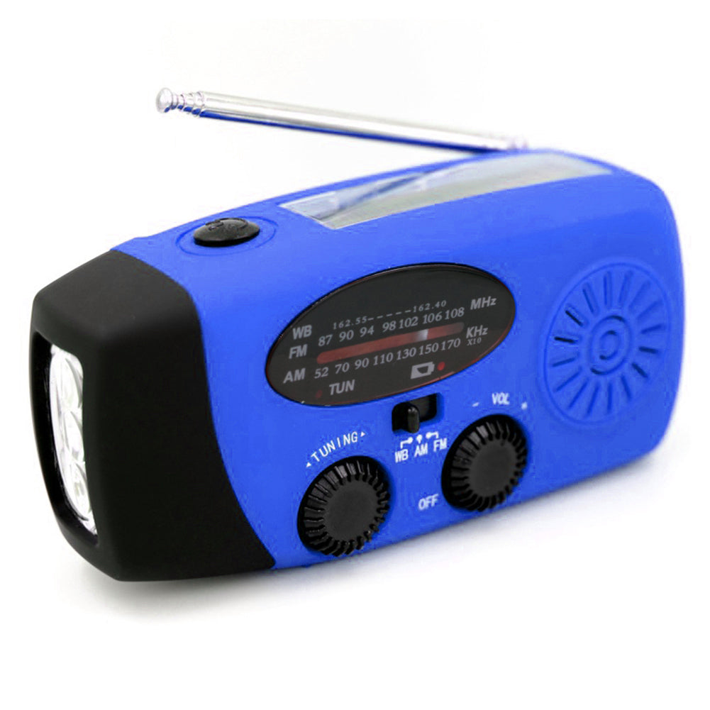 Portable Multi Functional Emergency Radio