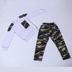 Children's Camouflage Two-Piece Outfit